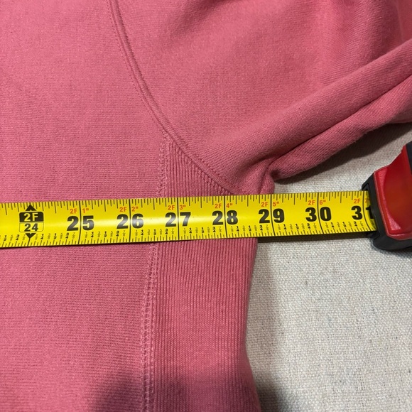 NWT Vintage Champion Reverse Weave Double Hoodie Coral White 2XL 90’s Sweatshirt - Picture 6 of 6
